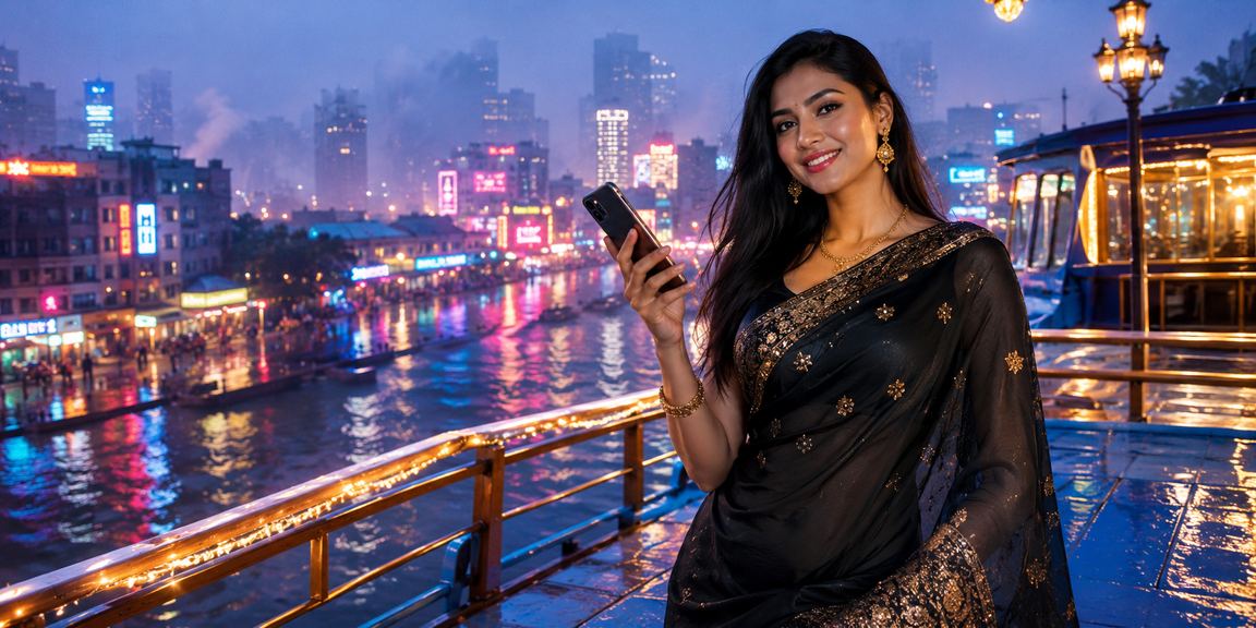 রংপুরের নিয়ন আলোয় মোবাইল ক্যাসিনো পরিবেশ